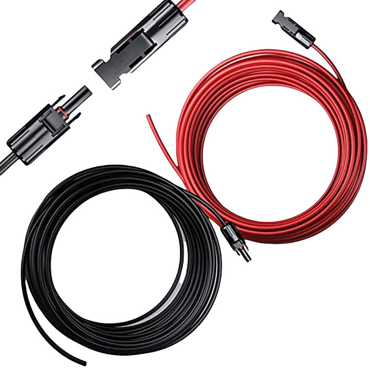주석 도금 무산소 구리 12AWG 태양광 연장 케이블